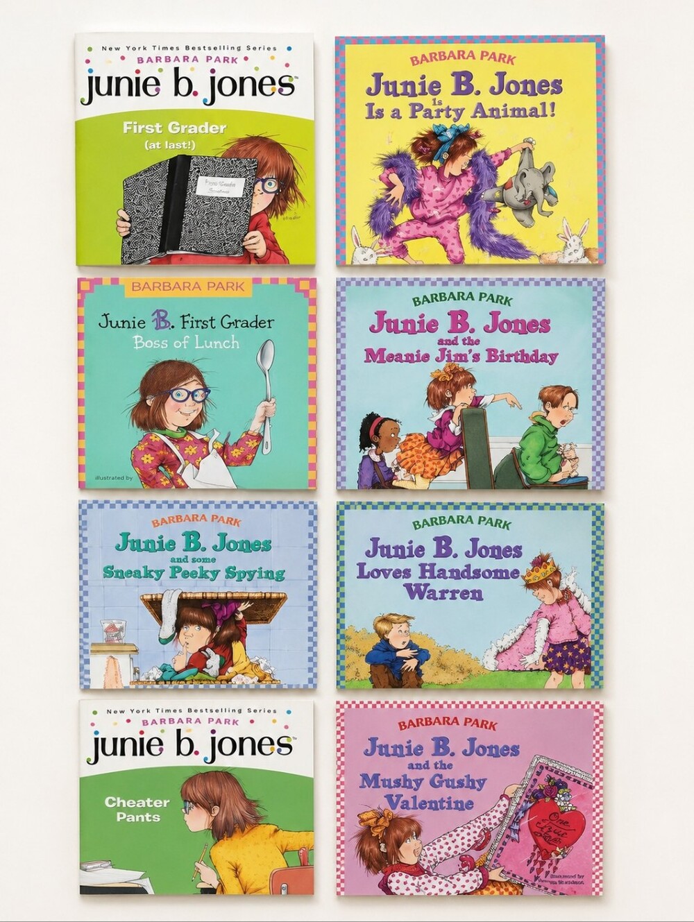📚 Junie B. Jones Book Collection Bundle – 8 Books | Barbara Park | Early Reader - Picture 2 of 2